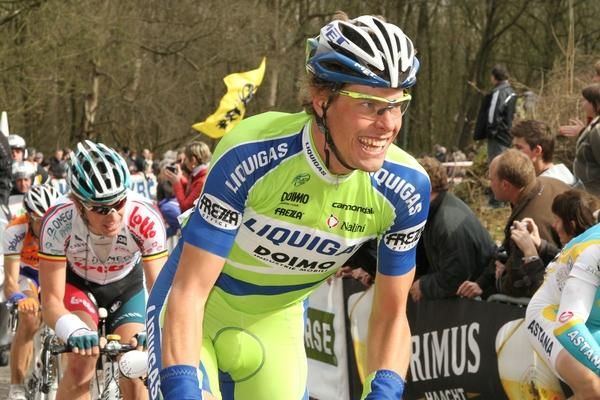 Daniel Oss (Liquigas) finished in fifth.