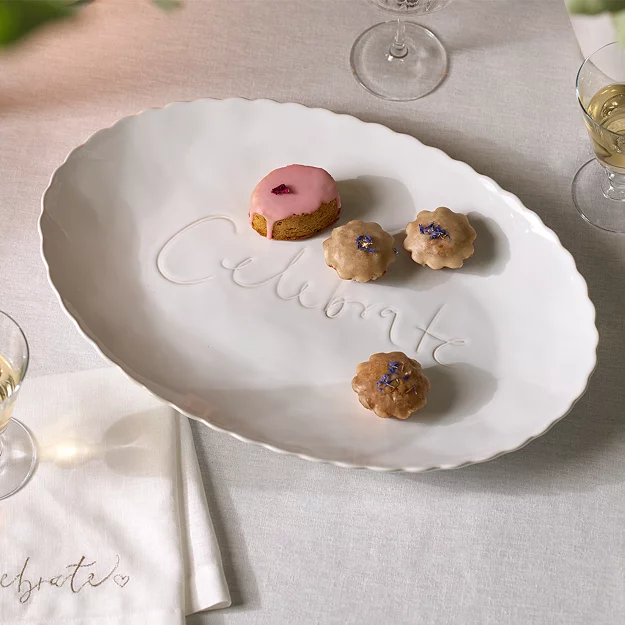 Celebrate Scalloped Platter | Tableware & Cutlery | the White Comp...