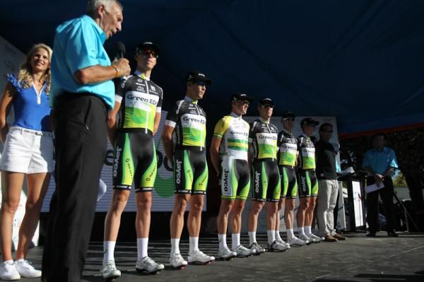 GreenEdge make their appearance at the Tour Down Under