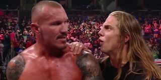 Randy Orton and Matt Riddle on Monday Night Raw