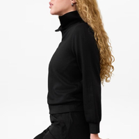 Athleta Allure Quarter Zip Sweatshirt