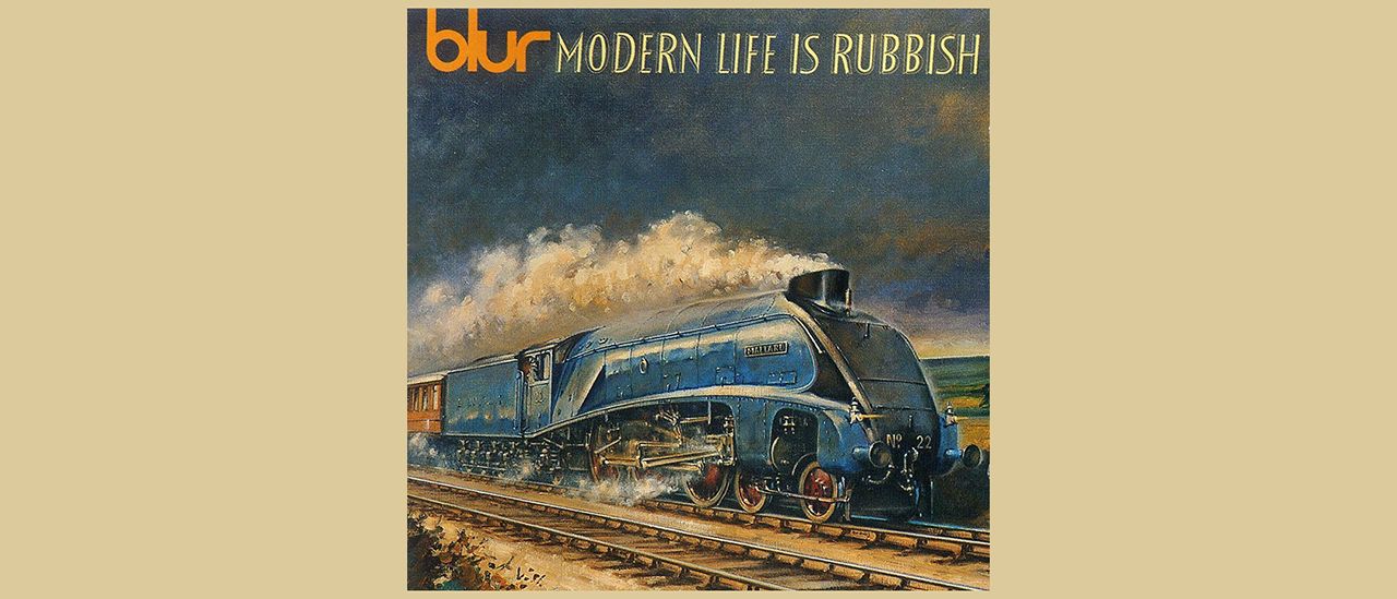 UKオリジナル盤LP BLUR / MODERN LIFE IS RUBBISH Blur / Modern Life Is Rubbish - Guitar Records