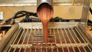 Cadbury chocolate being made in the factory