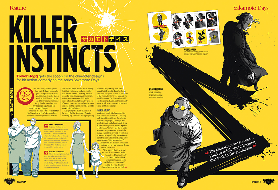 Spreads from ImagineFX 256