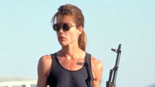 Linda Hamilton in Terminator