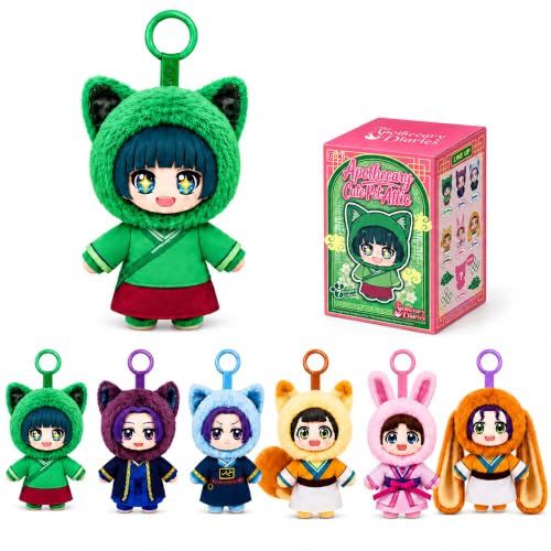 The Apothecary and Her Diaries Figures Blind Box Manga Merch Plush Doll Official Licensed Maomao Jinshi Anime Collectible Mystery Box Kawaii Plush Figure Random Gift Fans Collectors &ndash; Single Box
