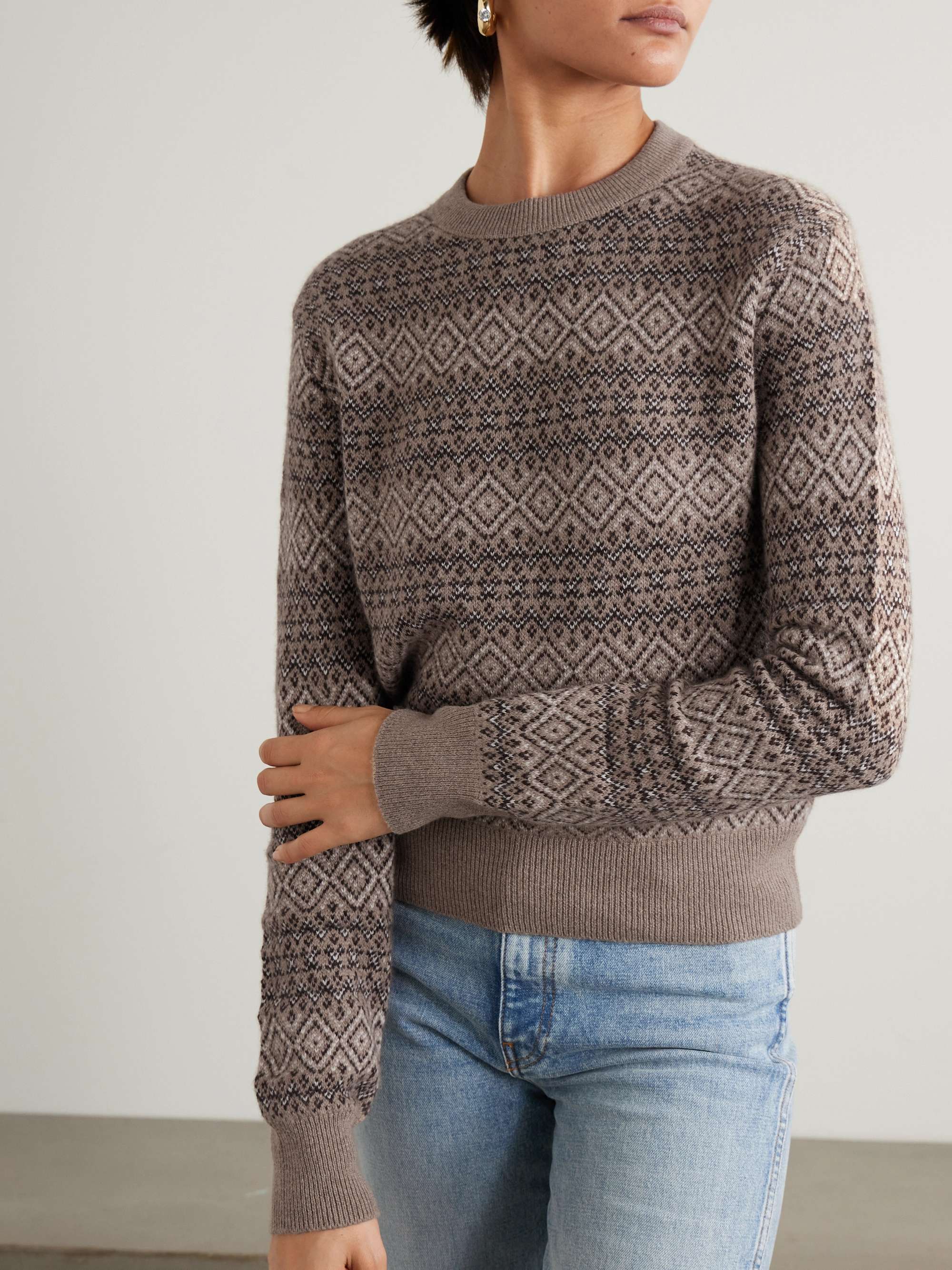 Kirkstone Fair Isle Cashmere Sweater