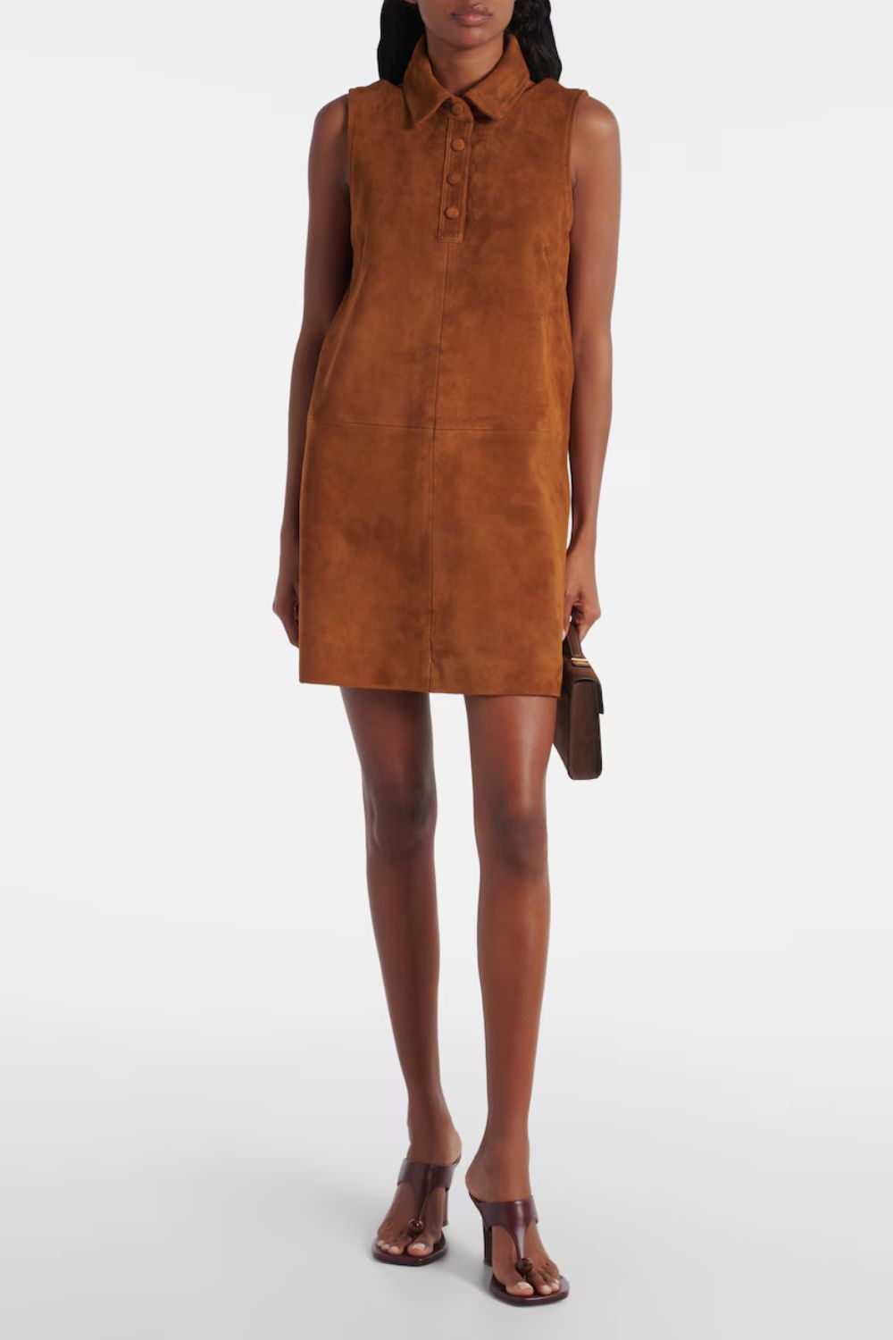 Frame The Suede City suede minidress