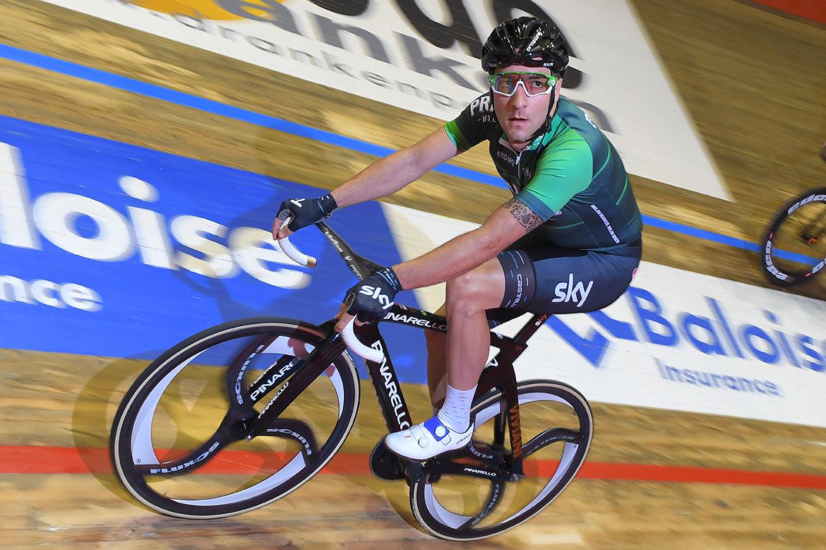 Elia Viviani at the Gent Six Day