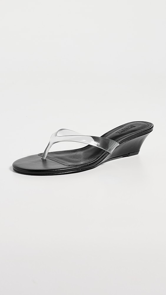 Roslyn Jelly Wedges - Black