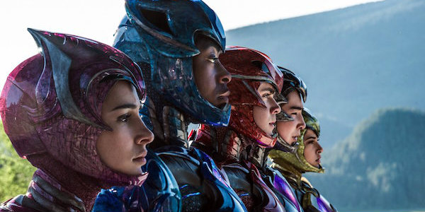 Power Rangers suited up