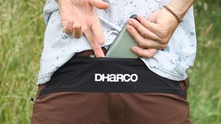 Shot of the DHaRCO Mens Gravity Short rear pocket