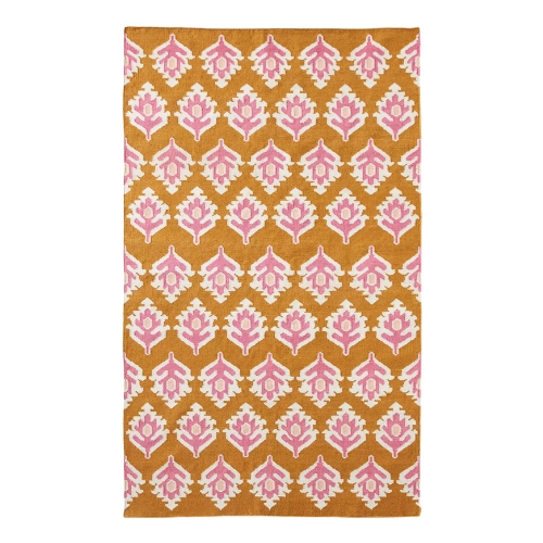 Anthropologie, Violette Flatwoven Indoor/outdoor Floral Rug