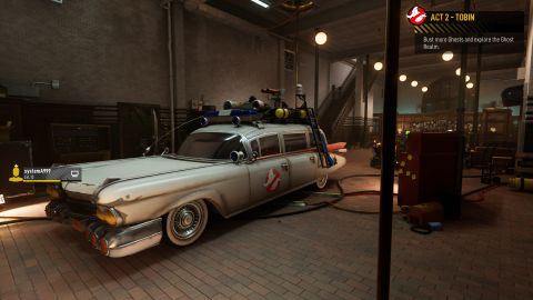 Ecto-1, parked