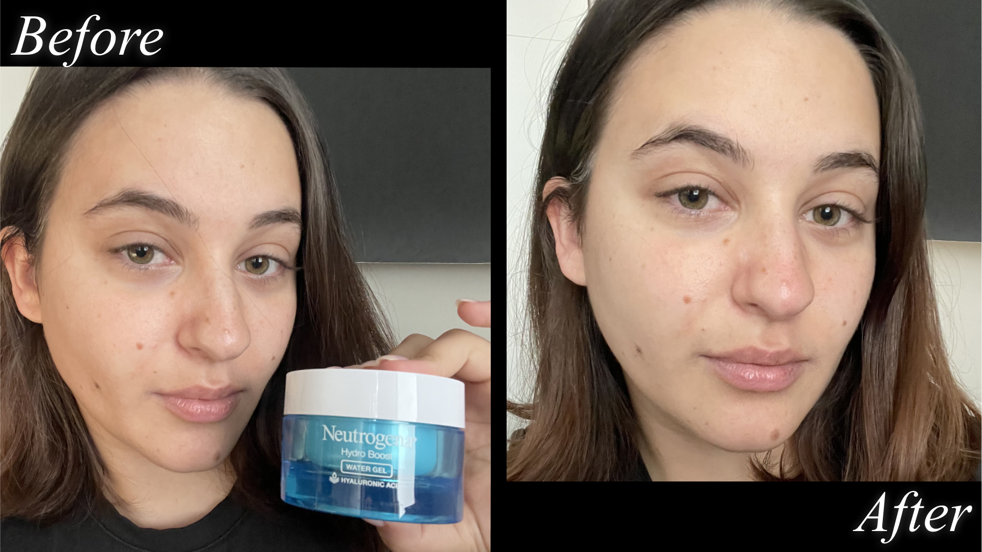 isabella sarlija using the neutrogena hydro boost water gel