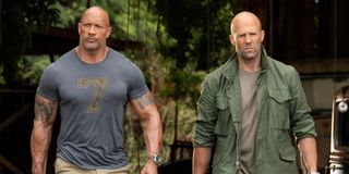 Dwayne Johnson and Jason Statham