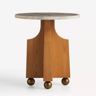 Perry Marble Round Side Table