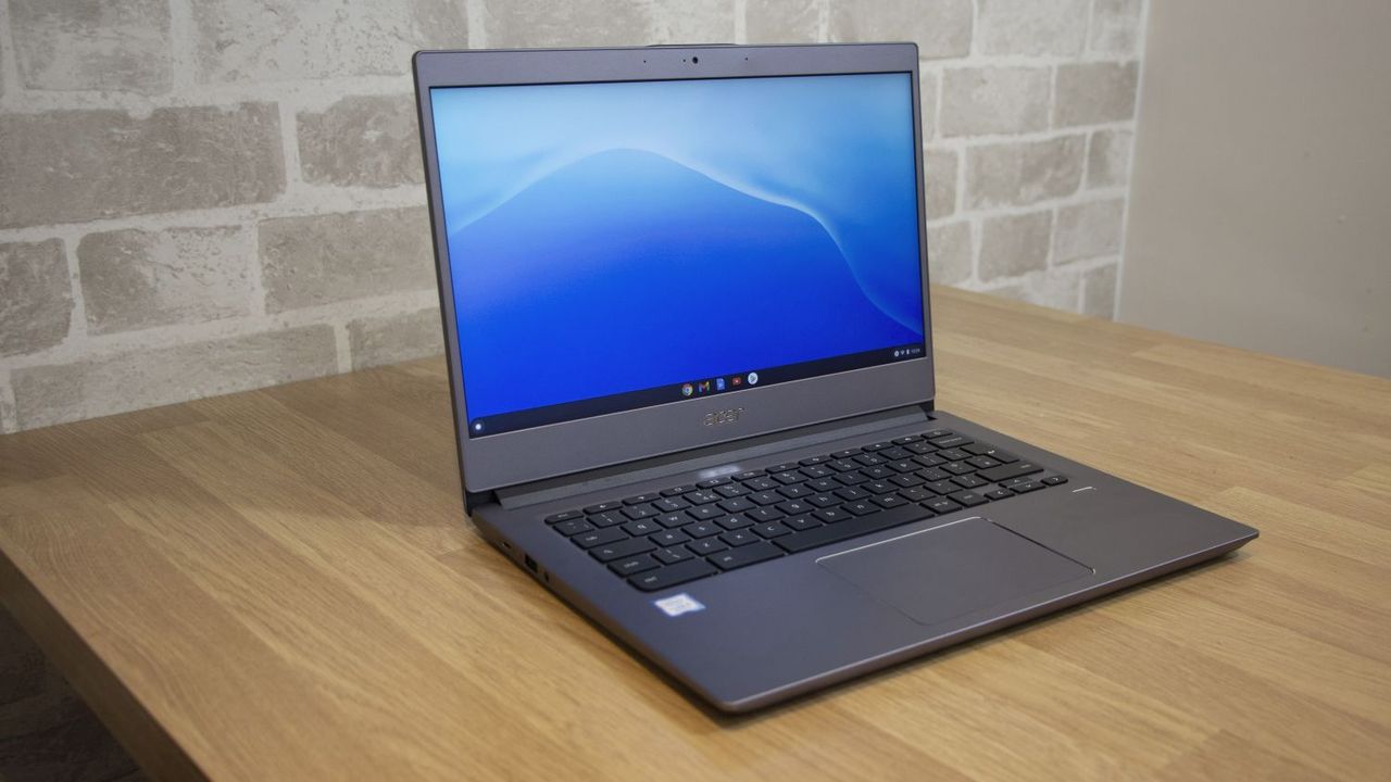 Acer Chromebook 714 angle view