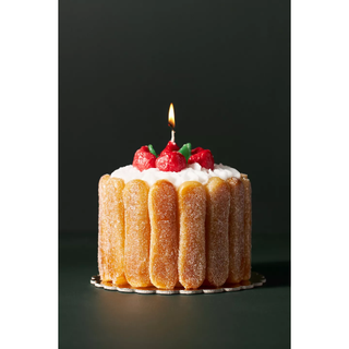 strawberry shortcake candle