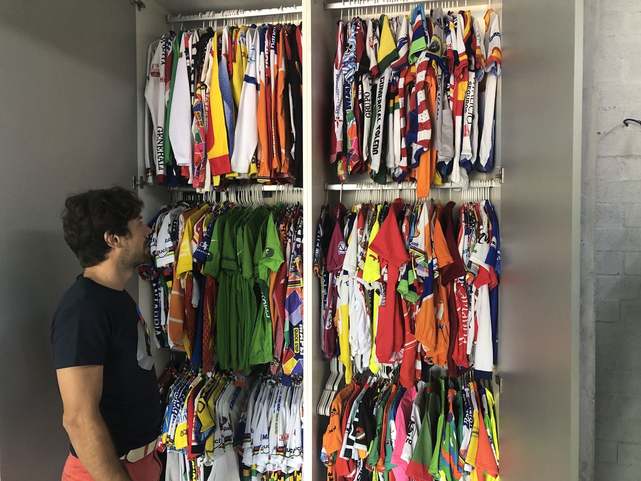When you've won as many races as &Oacute;scar Freire you're going to have a lot of jersey