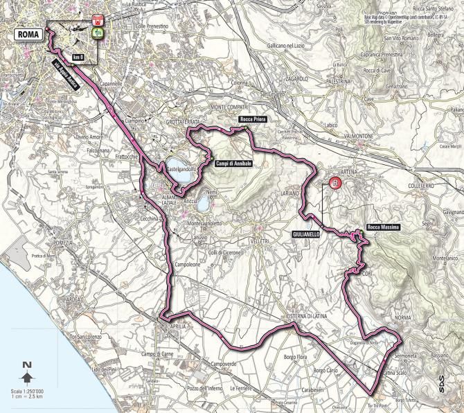 The Roma Maxima route for 2013
