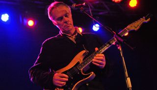 Tom Verlaine performs onstage with Television at the Manchester Academy 2 on November 17, 2013 in Manchester, England