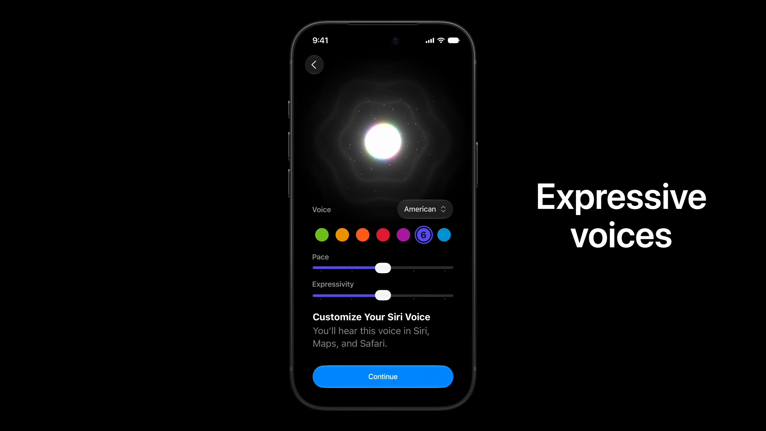 Expressive voices in Siri AI at Apple Surprise and Shine