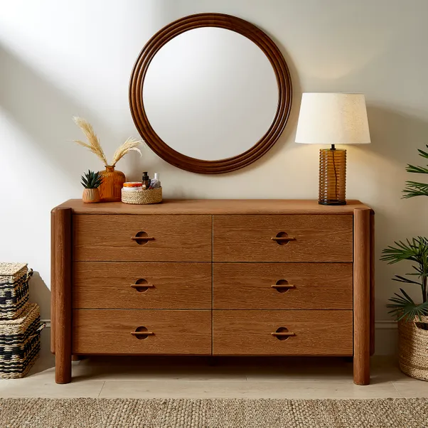 Dunelm, Reeva 6 Drawer Chest