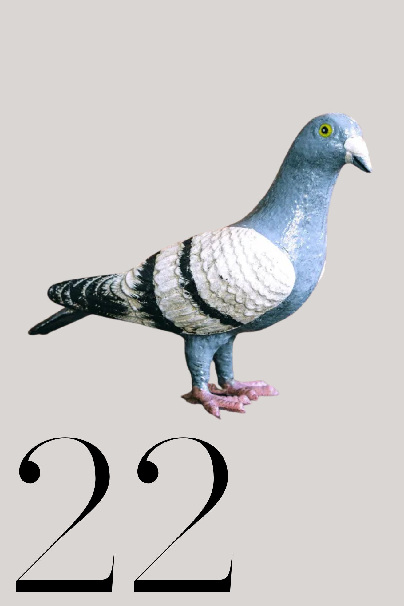 Graham &amp;amp; Green, Cast Iron Pigeon Figure