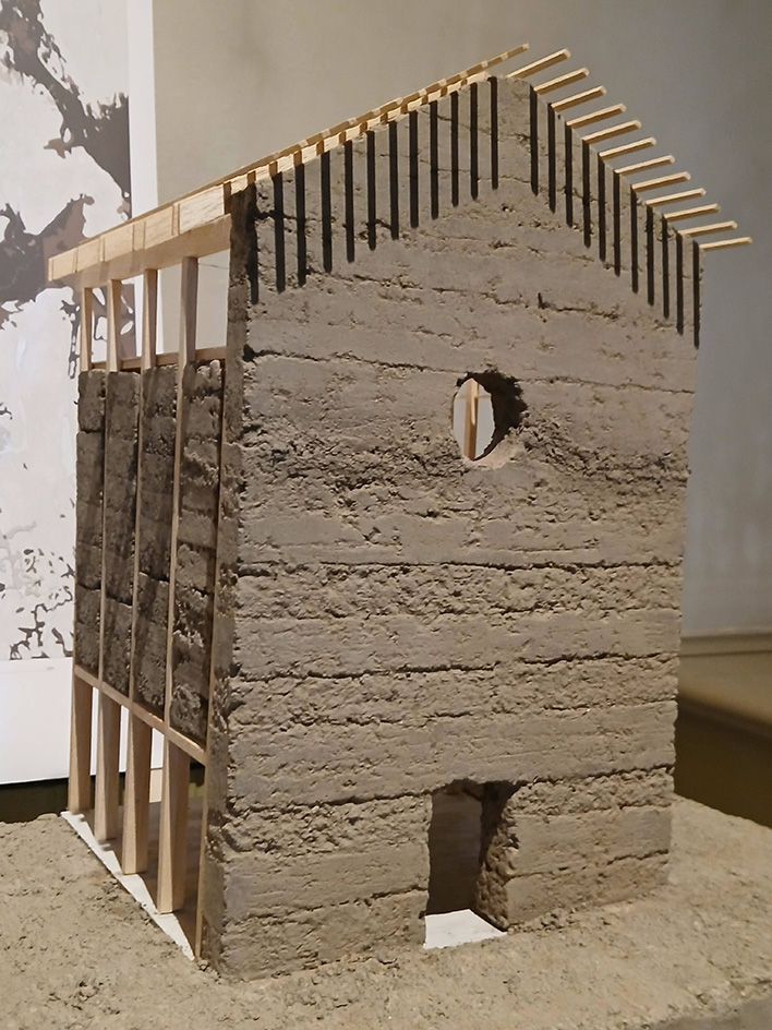 Transborder Studio's Red Clay One proposal for a house built from Oslo clay