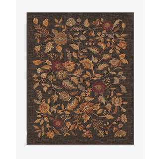 Anonna Dark Wood Tufted Rug