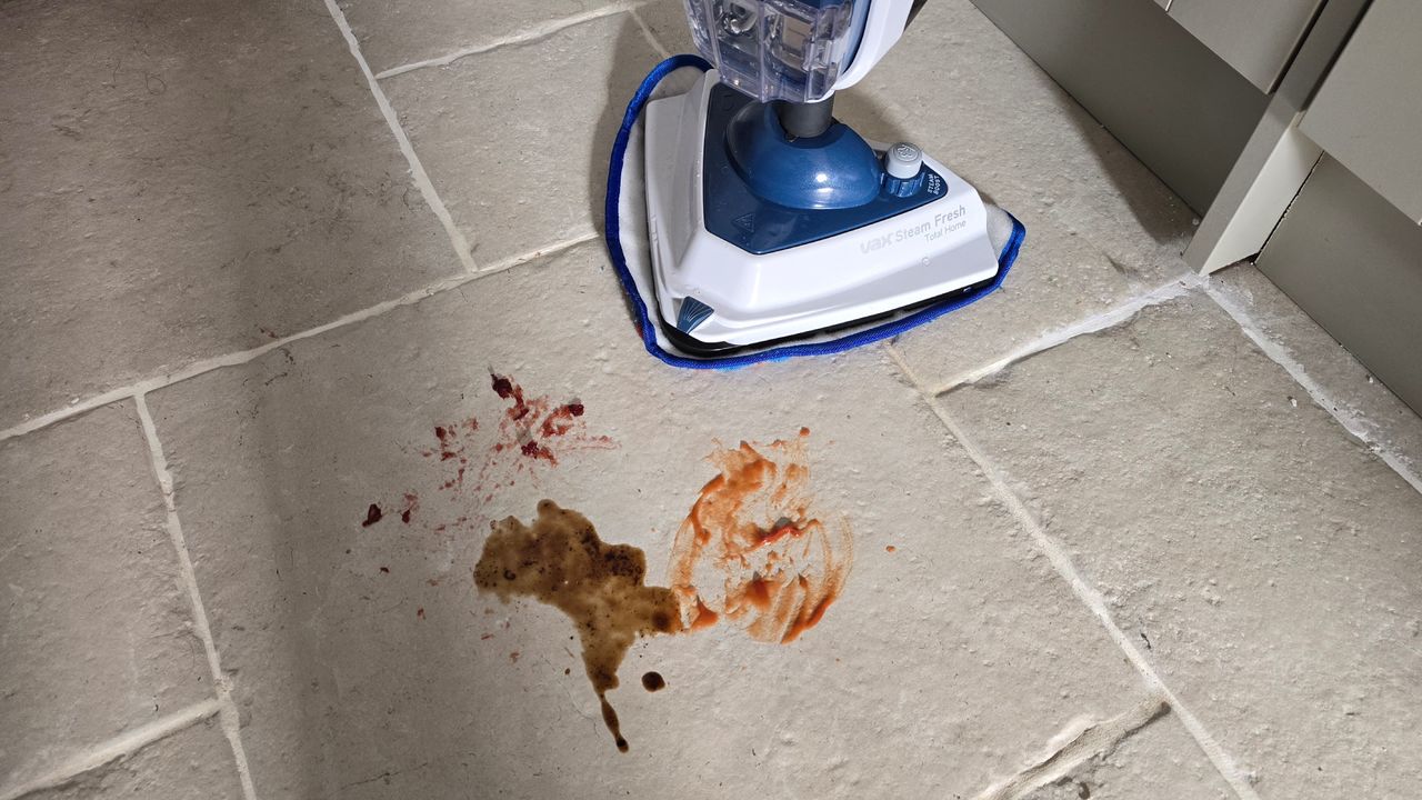 Vax Steam Fresh Total Home cleaning floor stains