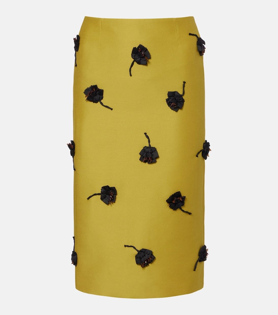 Shushu/Tong, Floral-Appliqu&eacute; Pencil Skirt