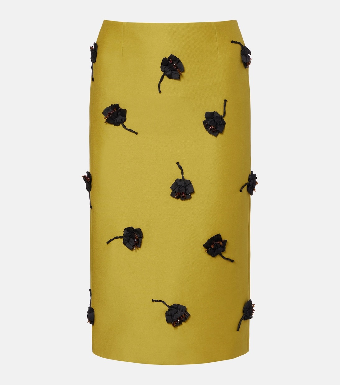 Shushu/Tong, Floral-Appliqu&amp;eacute; Pencil Skirt