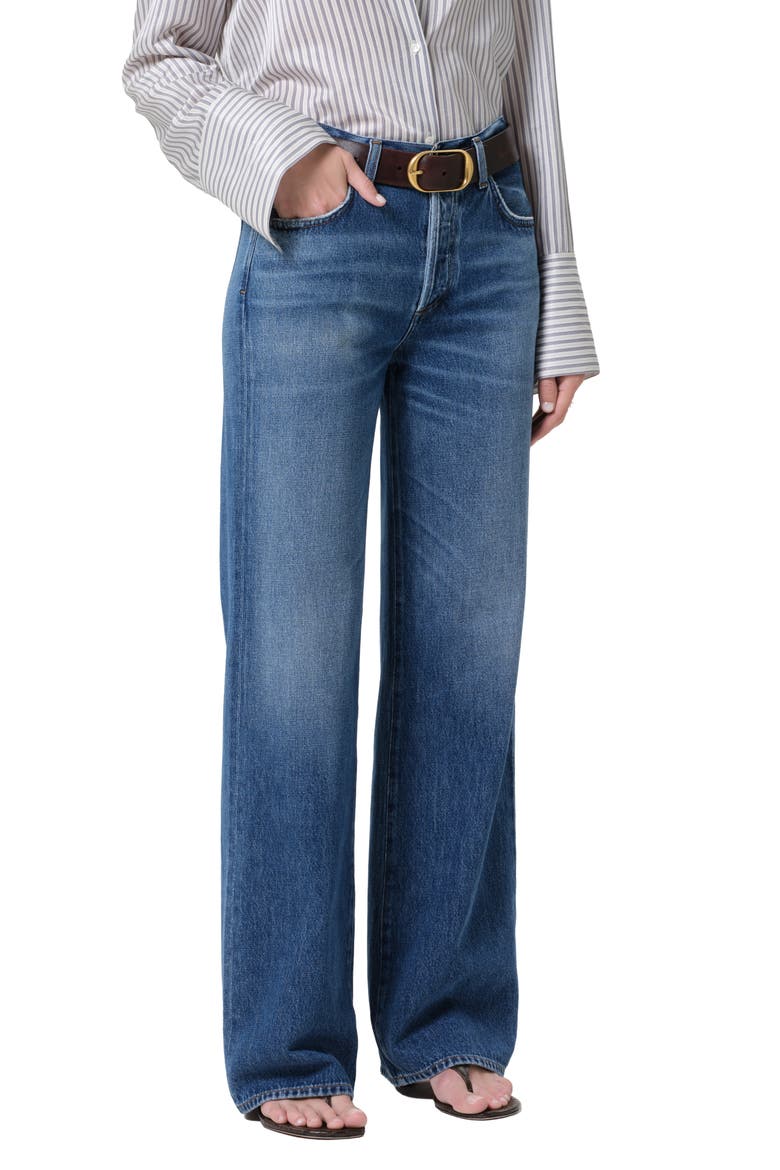 Annina High Waist Straight Leg Jeans