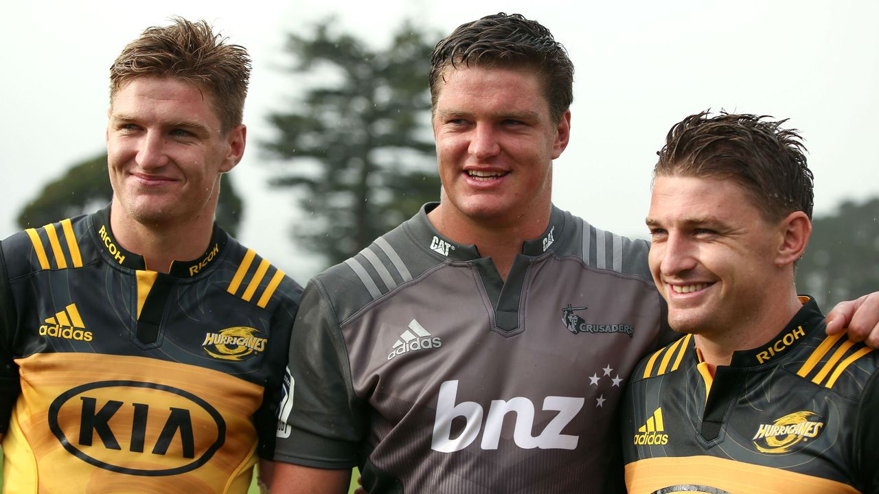 Jordie Barrett, Scott Barrett, Beauden Barrett, All Blacks