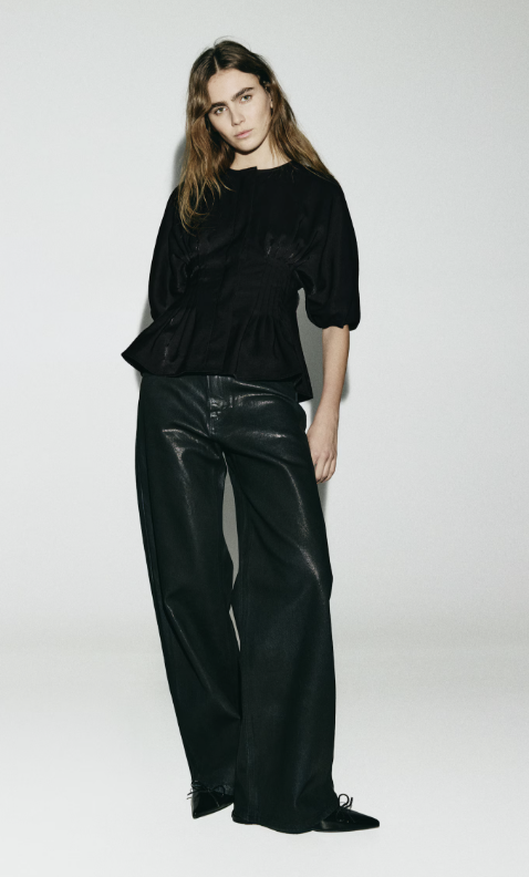 H&amp;amp;M, Waisted Blouse