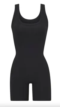 SKIMS, Cotton Rib Onesie ($78, £‌76)