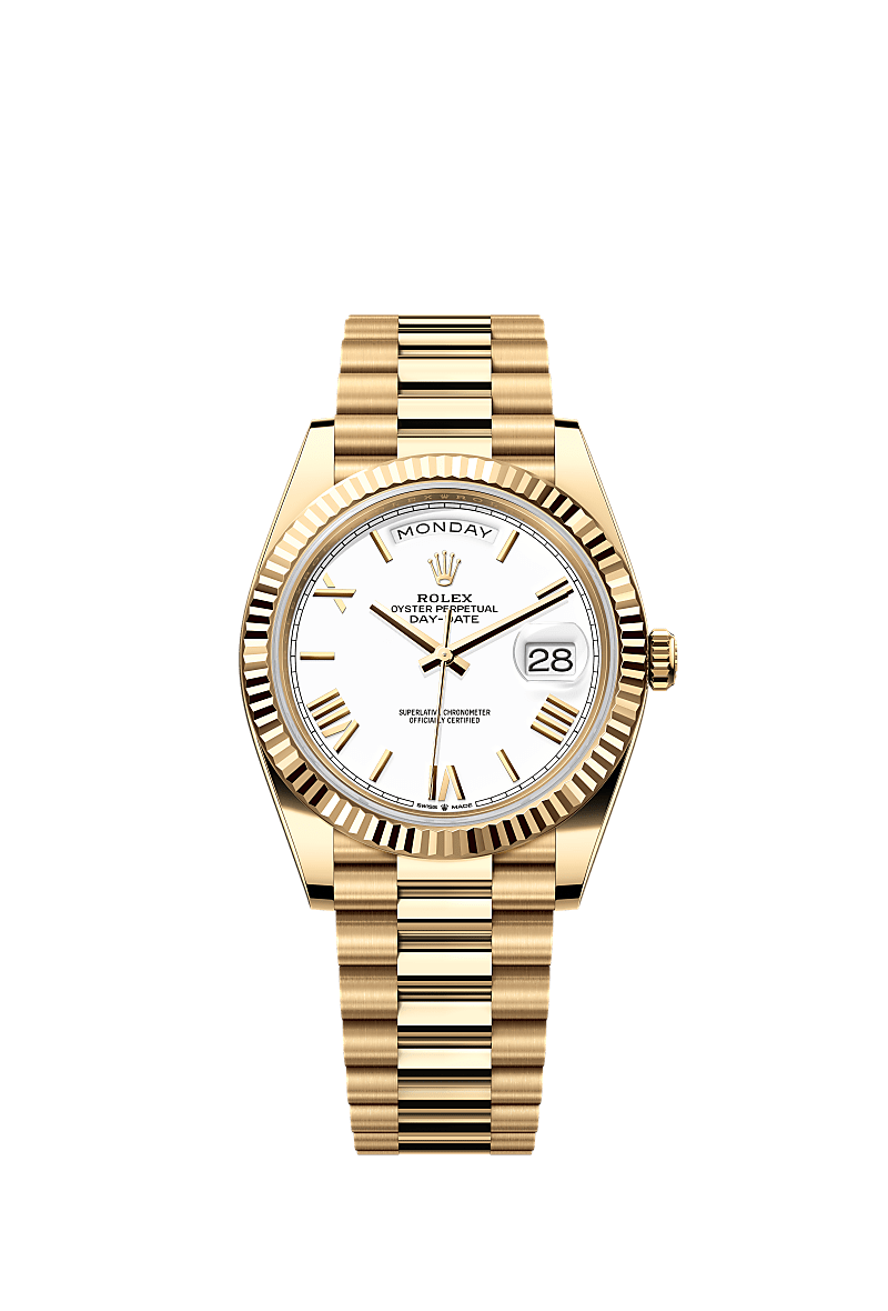 Rolex Day-Date 40 Watch: 18 Kt Yellow Gold - M228238-0042