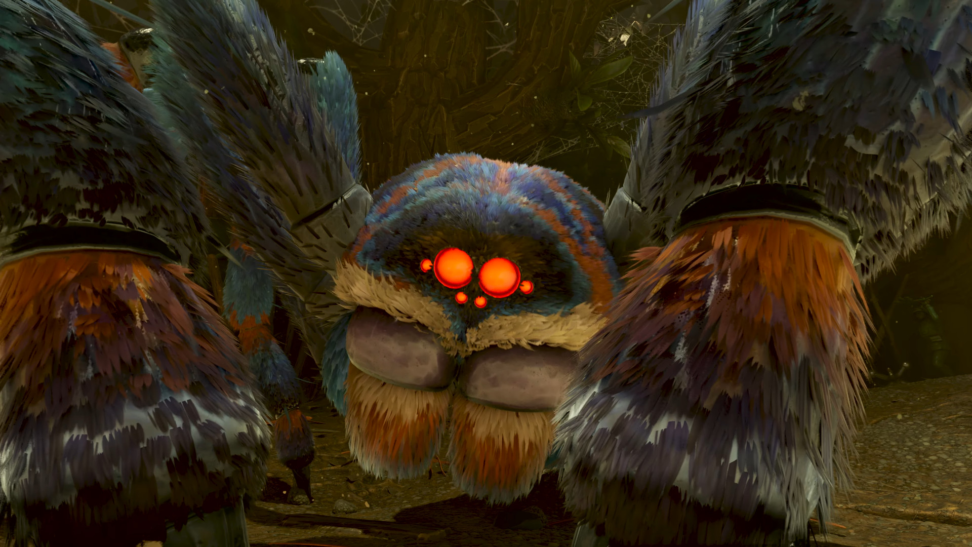 AXL, a giant tarantula in Grounded 2