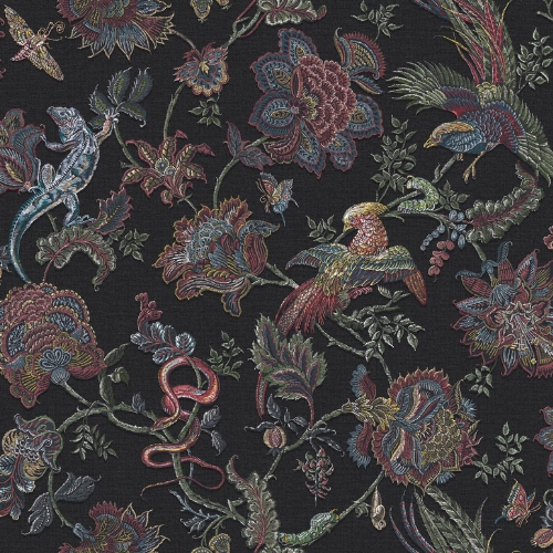 Graham &amp;amp; Brown, Eternal Weave Black Wallpaper