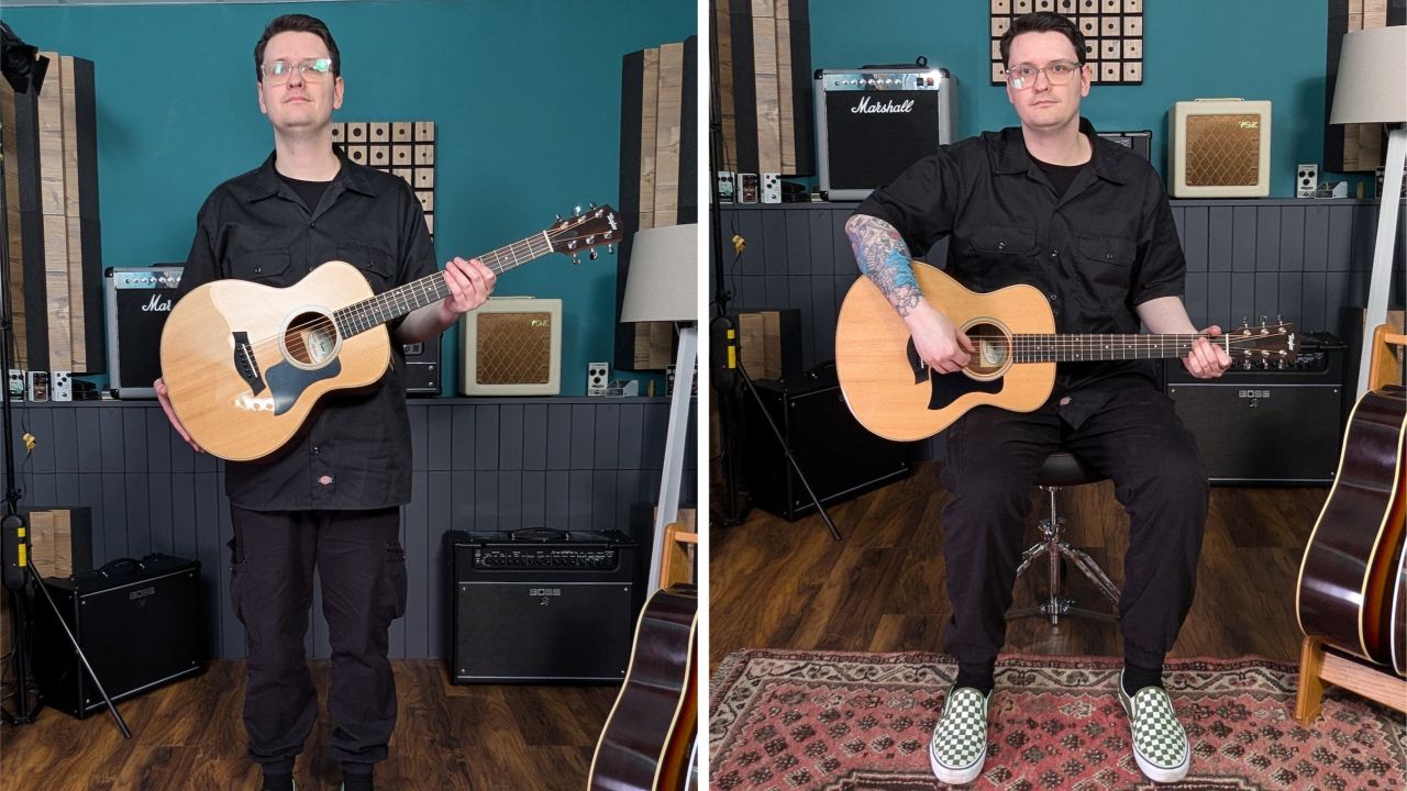 Best acoustic guitars for beginners: Taylor GS Mini beginner acoustic guitar