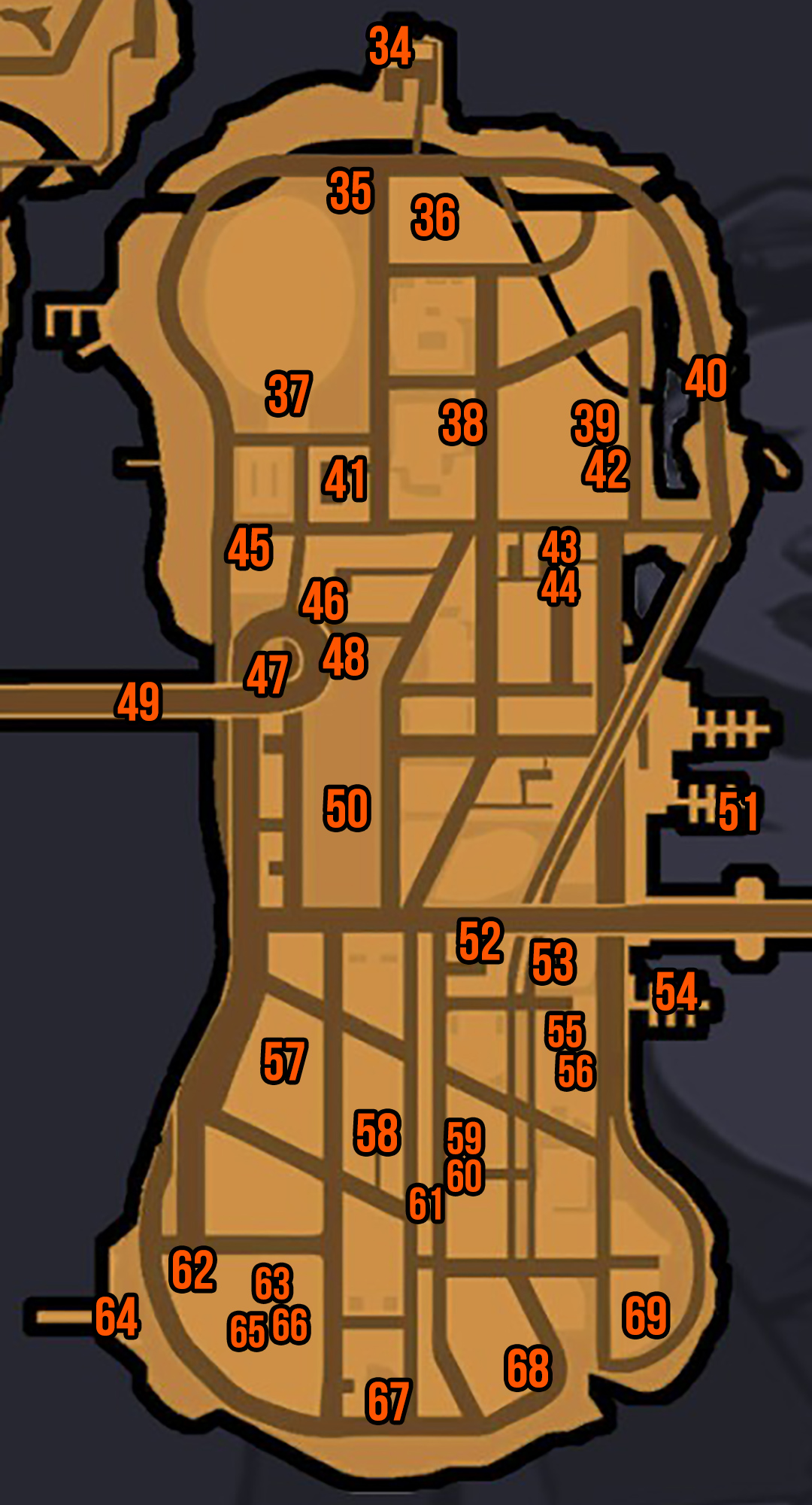 GTA 3: Where to find all 100 Hidden Packages - Millenium