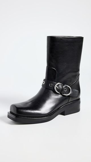 Rag & Bone Jax Moto Buckle Boots