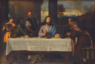 The Supper at Emmaus by Titian (about 1530)