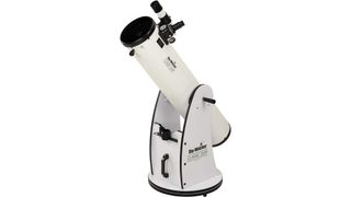 The Sky Watcher Classic 200P telescope against a white background