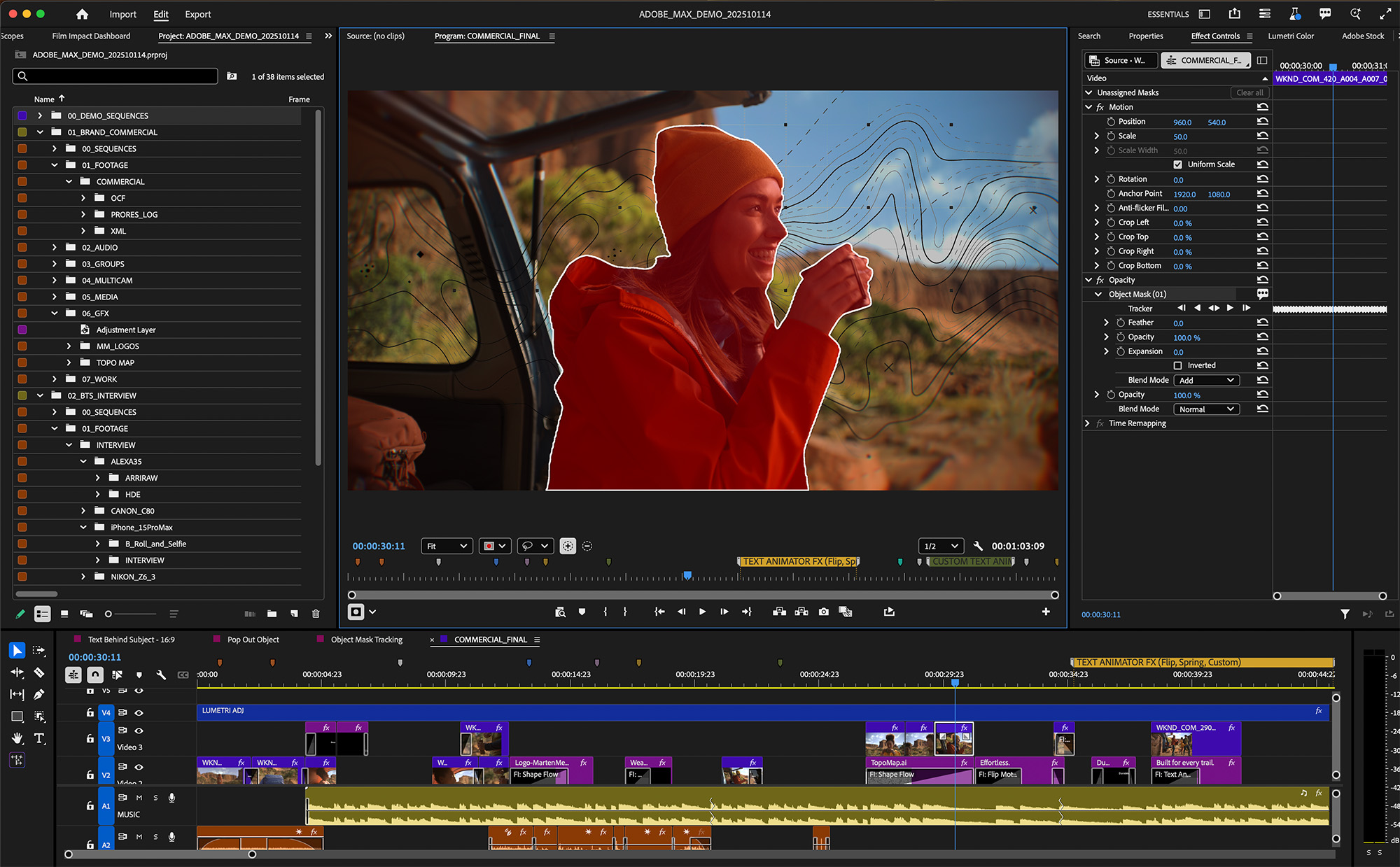 Adobe screenshots Adobe Max 2025