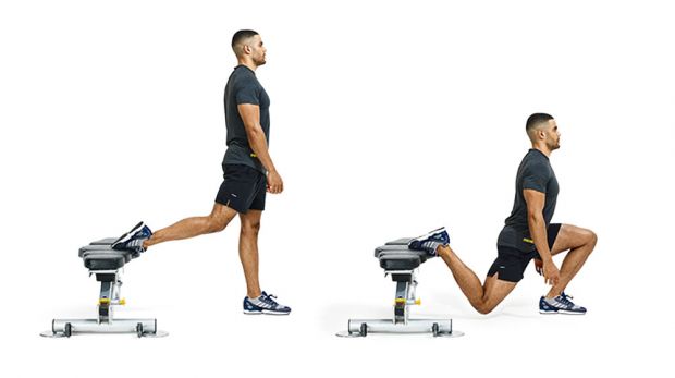 Bulgarian split squat