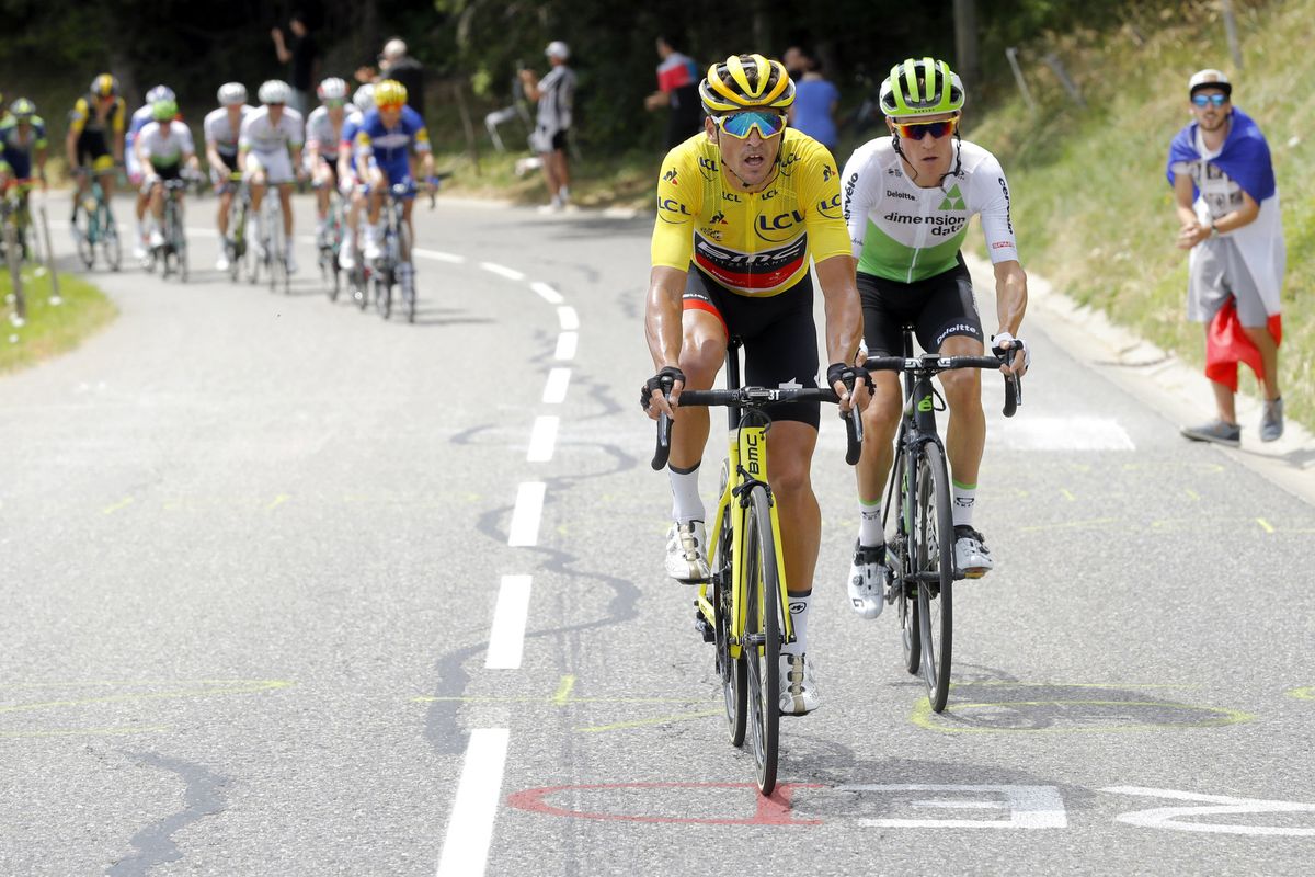 Greg Van Avermaet with Serge Pauwels