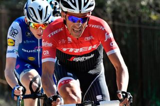 Alberto Contador on the attack during stage 6 at Paris-Nice